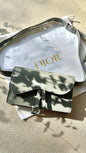 Christian Dior Saddle Rectangular Belt Bag Blue Rovelle Bags