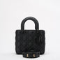 Dior Small Lady Dior My Abcdior Bag In Black Ultramatte 2020 Rovelle Bags