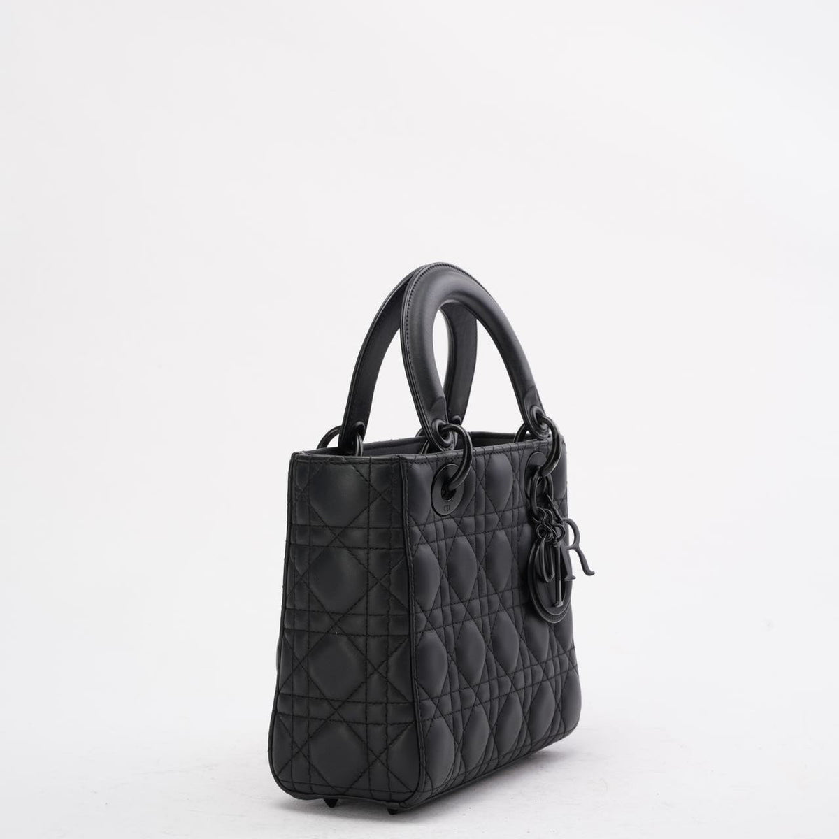 Dior Small Lady Dior My Abcdior Bag In Black Ultramatte 2020 Rovelle Bags