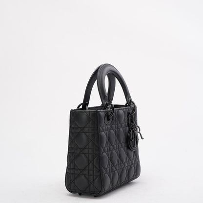 Dior Small Lady Dior My Abcdior Bag In Black Ultramatte 2020 Rovelle Bags