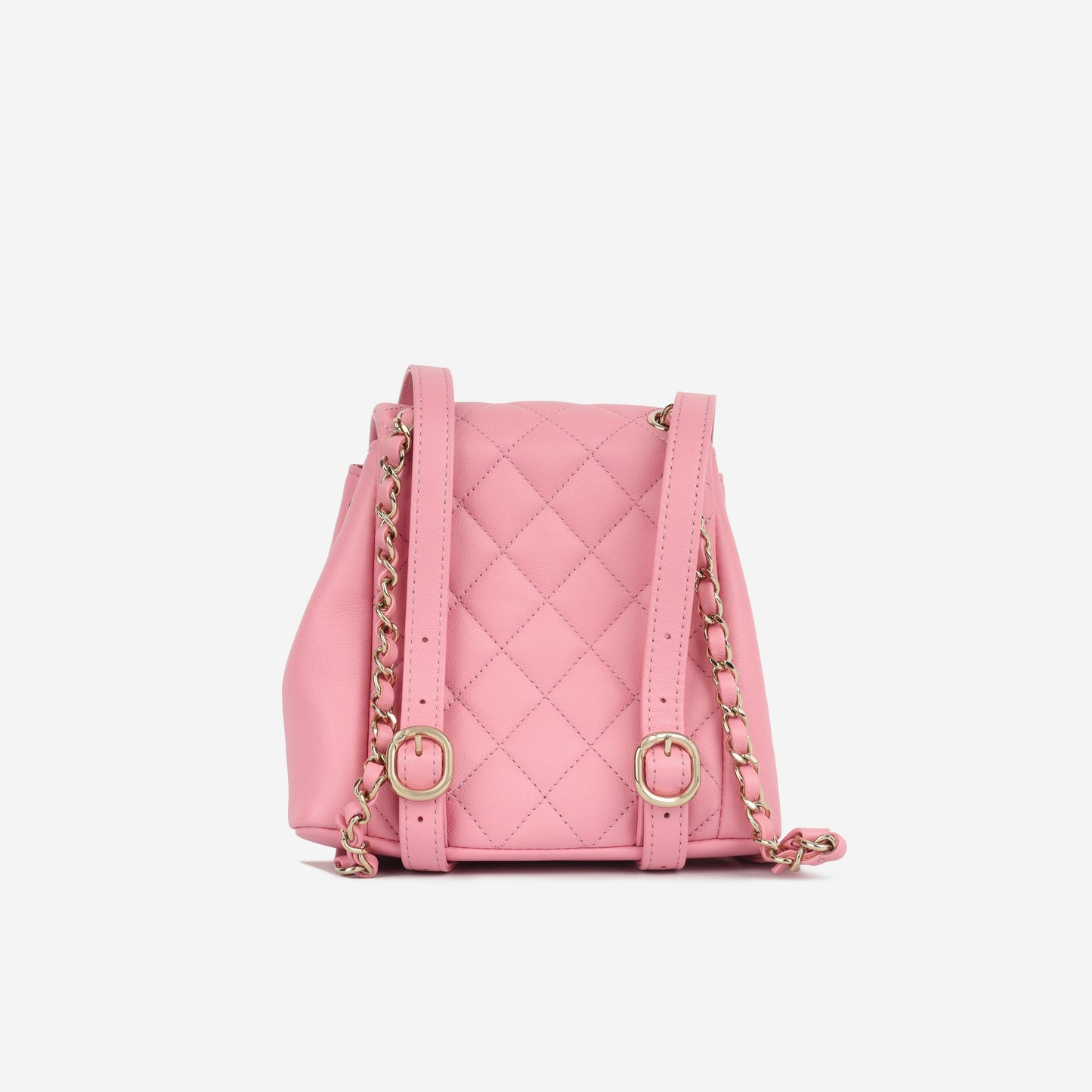 Chanel Luxury Lambskin Gold Backpack Rovelle Bags