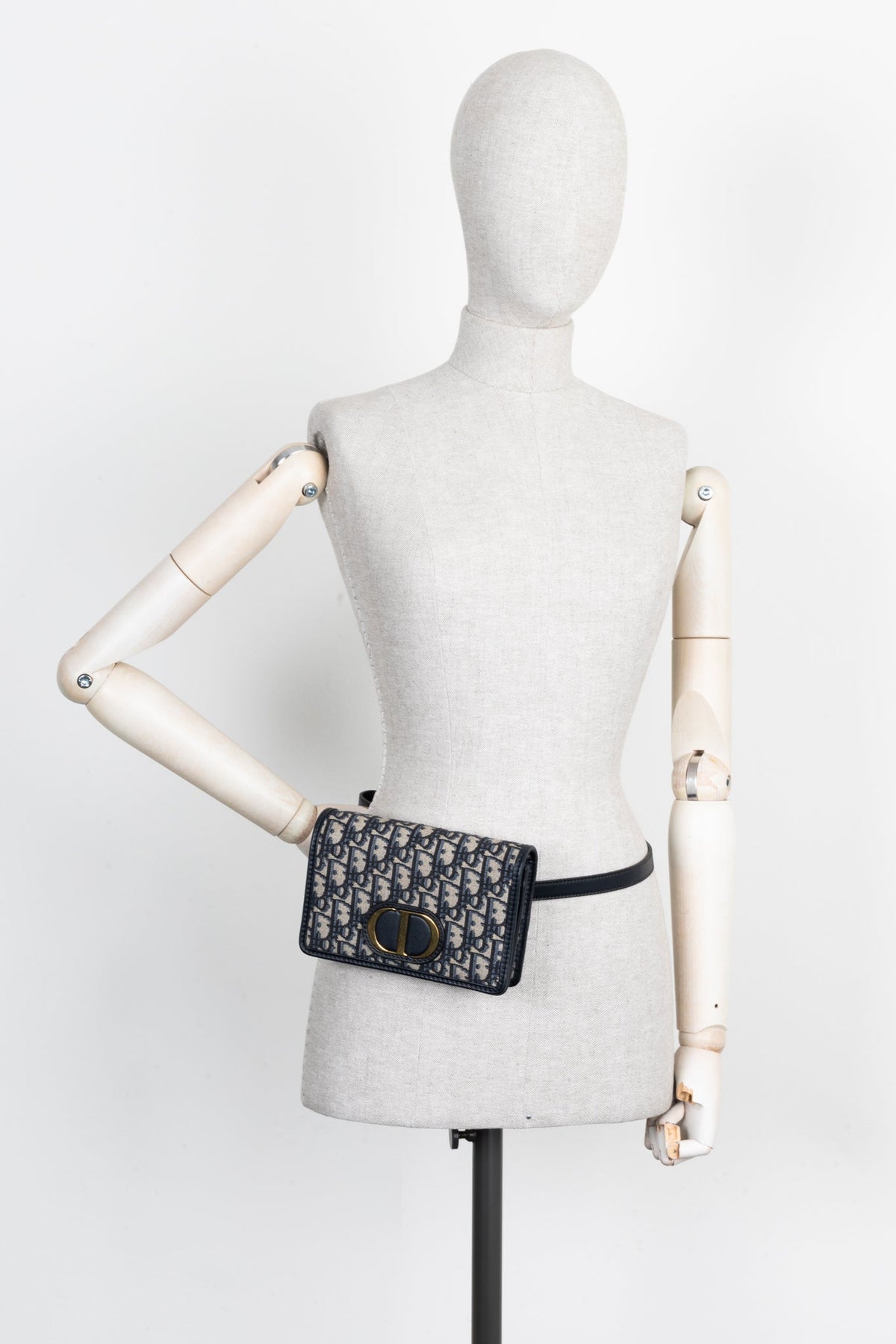 Christian Dior 2 In 1 30 Montaigne Pouch Oblique Jacquard Rovelle Bags