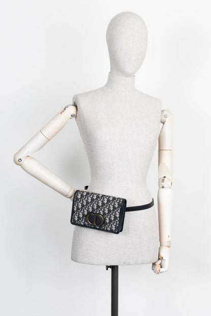Christian Dior 2 In 1 30 Montaigne Pouch Oblique Jacquard Rovelle Bags