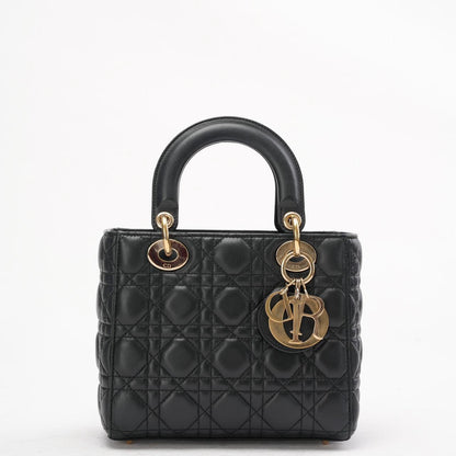 Dior Lady Dior Small Bag Black Cannage 2019 Rovelle Bags