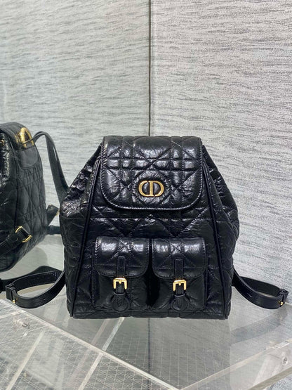 Dior Leather Mini Backpack Rovelle Bags
