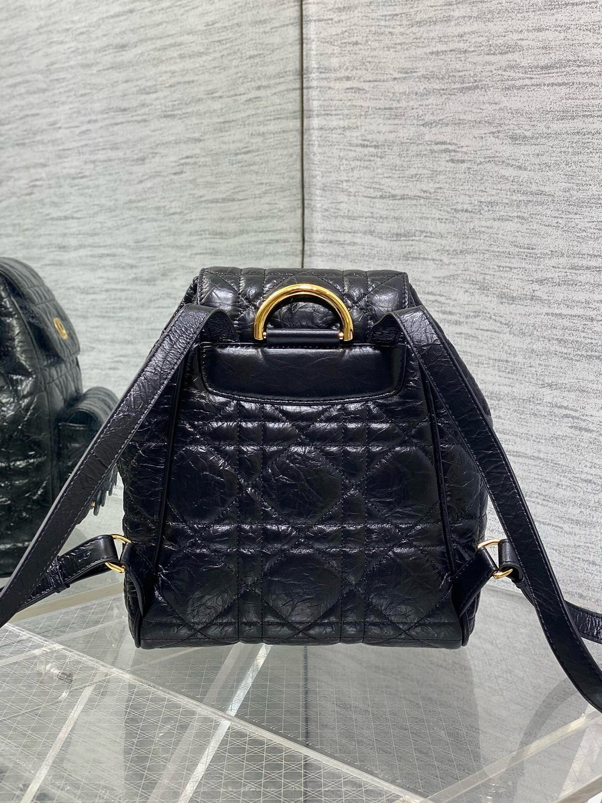 Dior Leather Mini Backpack Rovelle Bags