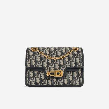 Dior Chain Leather Crossbody Bag Rovelle Bags
