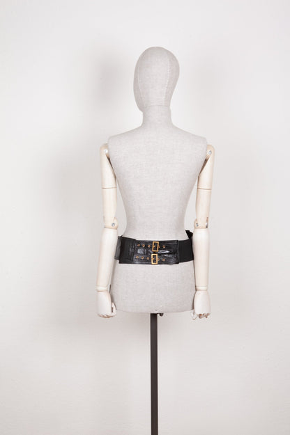 Christian Dior Saddle Waist Belt Bag Black Rovelle Bags