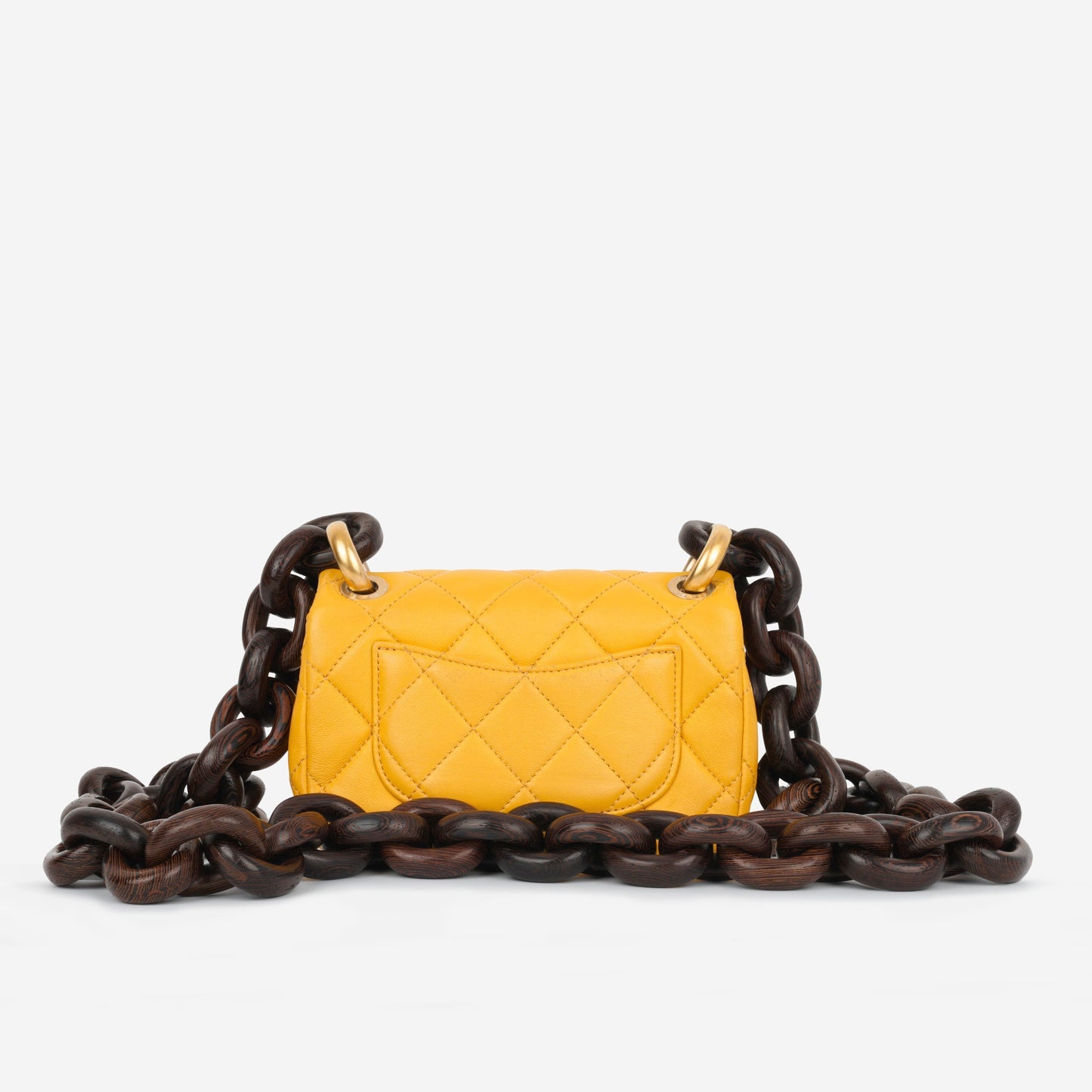 Chanel Luxury Lambskin Black Handbag Style 10 Rovelle Bags