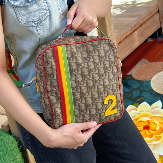 Christian Dior Diorissimo Rasta Messenger Bag Tws Rovelle Bags