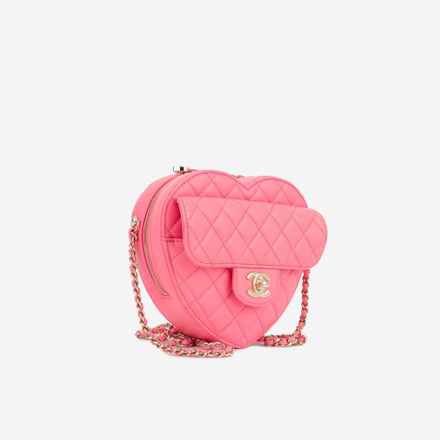 Chanel Luxury Lambskin Gold Handbag Style 11 Rovelle Bags