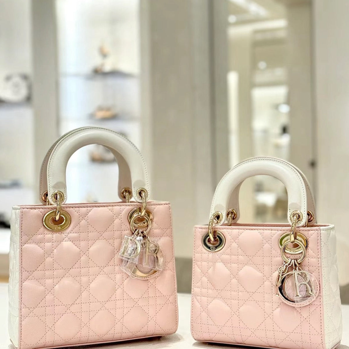 Dior Lady Dior Mini Crossbody Bag Rovelle Bags