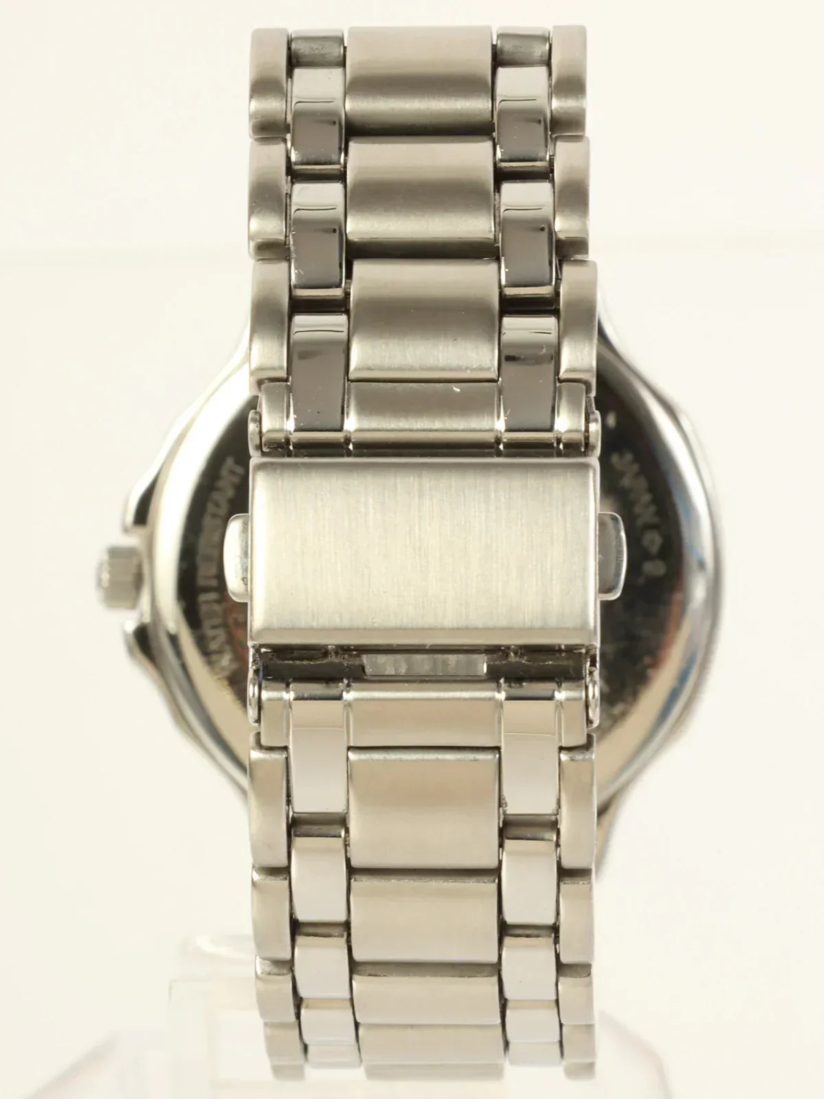 Luxury Burberry Round Logo Face Watch Silver/Black