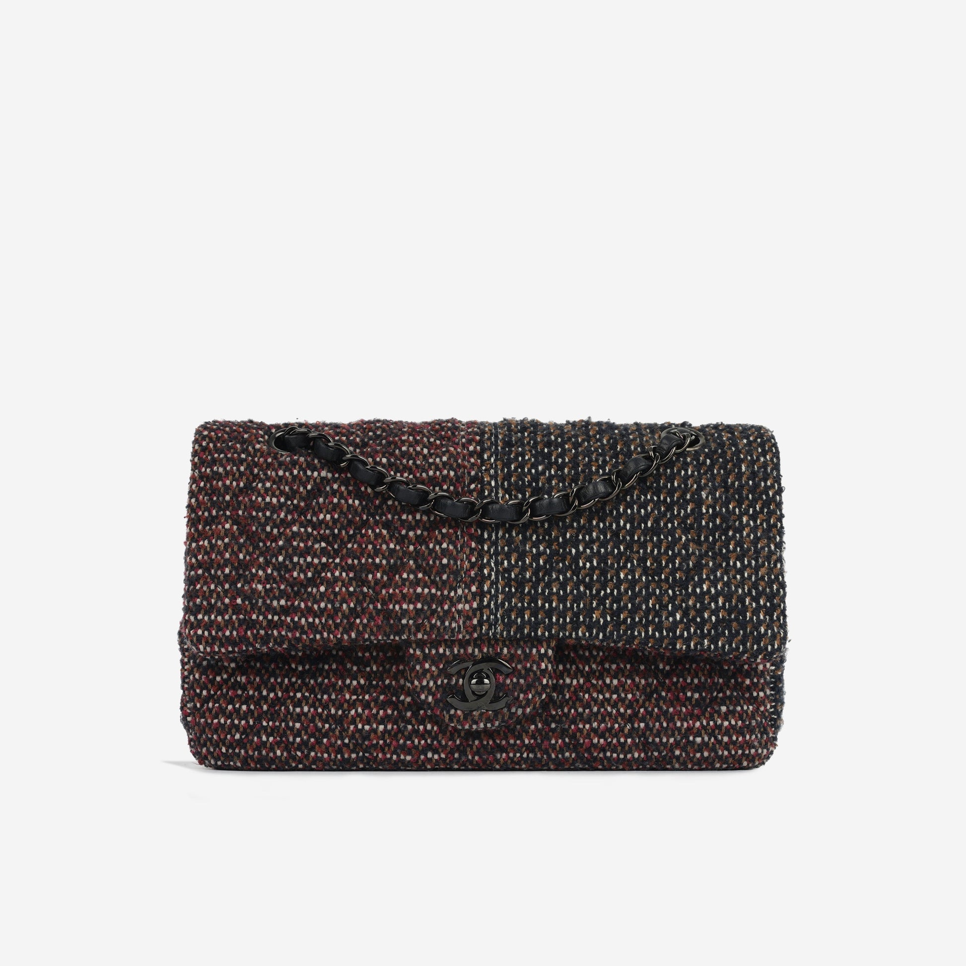 Chanel Medium Classic Flap - Tweed Rovelle Bags