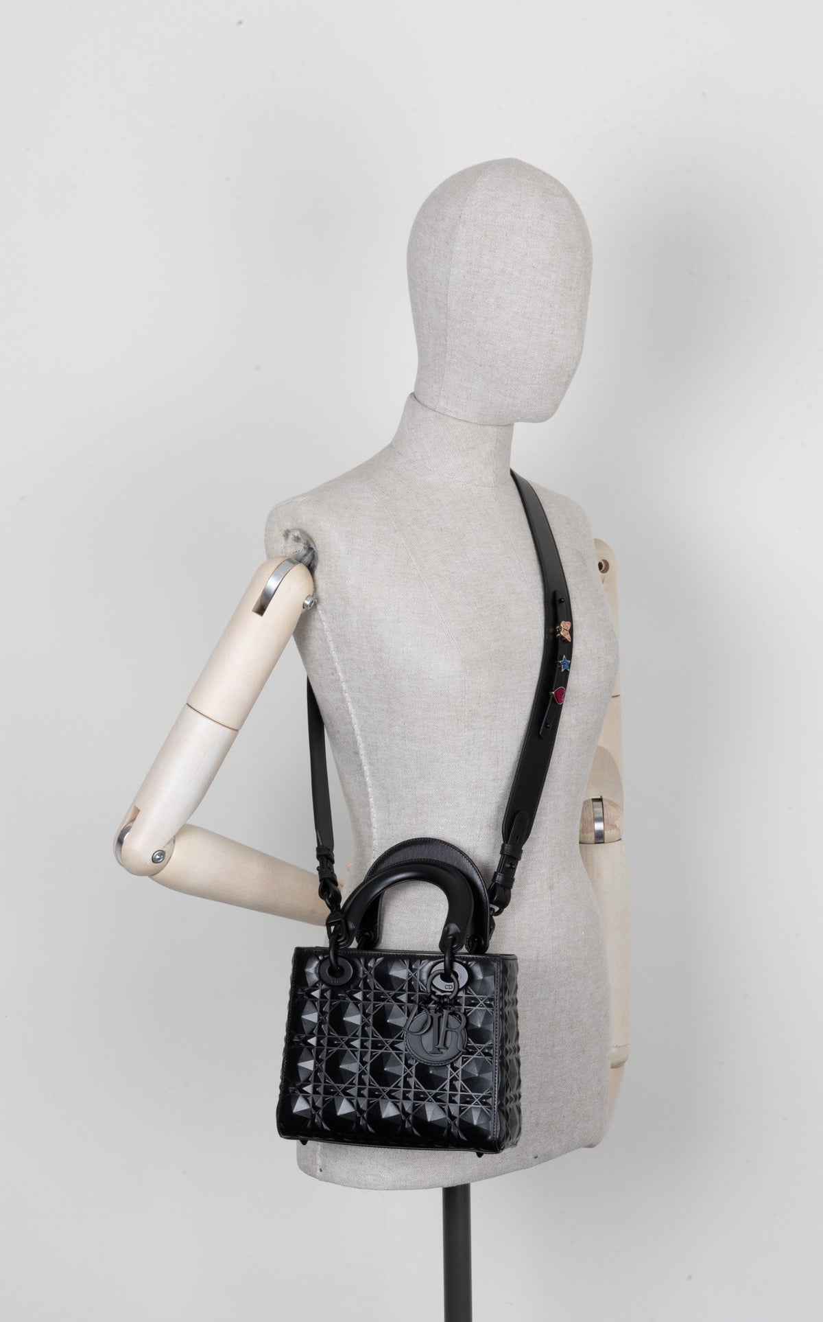 Christian Dior Small Lady Dior My Abcdior Bag Black Rovelle Bags