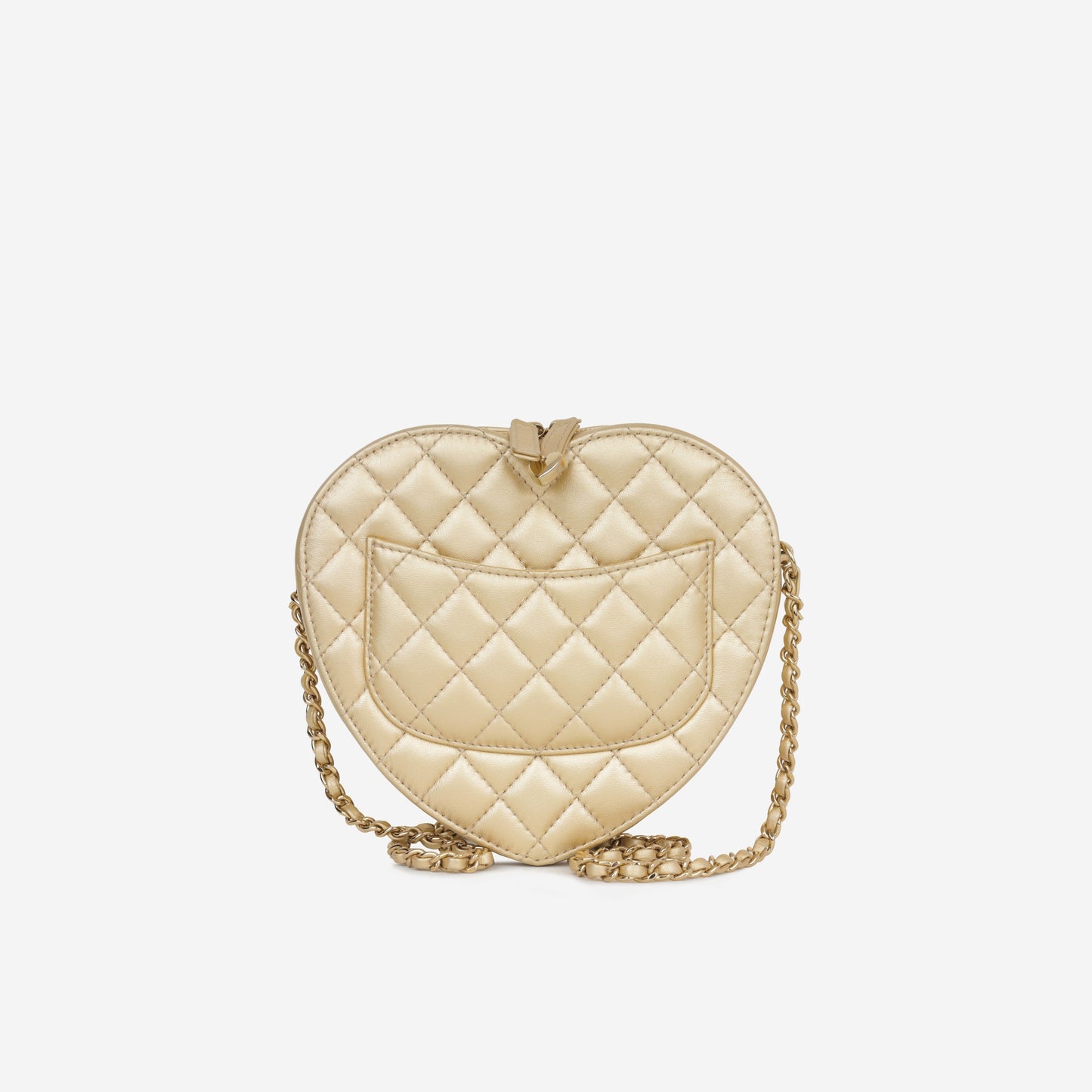 Chanel Luxury Lambskin Gold Handbag Style 10 Rovelle Bags