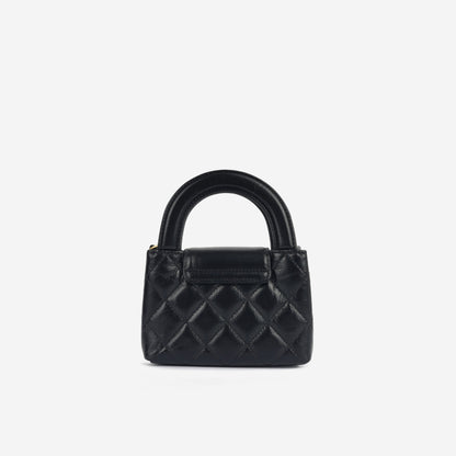 Chanel Kelly Lambskin Black Shoulder Bag Style 5 Rovelle Bags