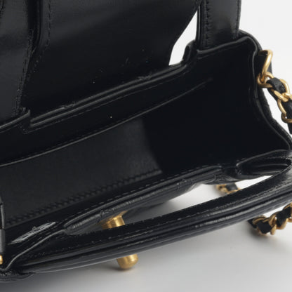 Chanel Kelly Lambskin Black Shoulder Bag Style 5 Rovelle Bags