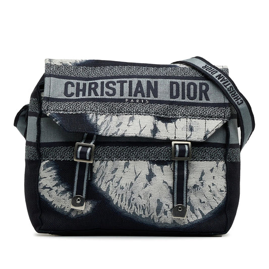 Blue Dior Tie Dye Diorcamp Messenger Bag Rovelle Bags