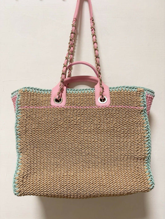 Chanel Spring Summer 2024 Large Shopping Bag In Crochet Rovelle Bags