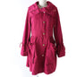 BURBERRY A line coat Main: 100% polyester Pink type Women 38