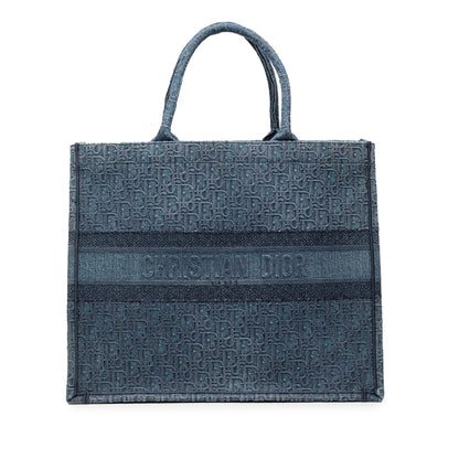 Dior Book Tote Oblique Blue Tote Bag Oblique Rovelle Bags