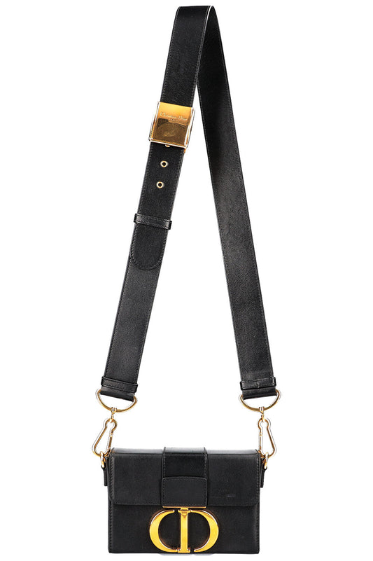 Christian Dior 30 Montaigne Box Bag Black Rovelle Bags