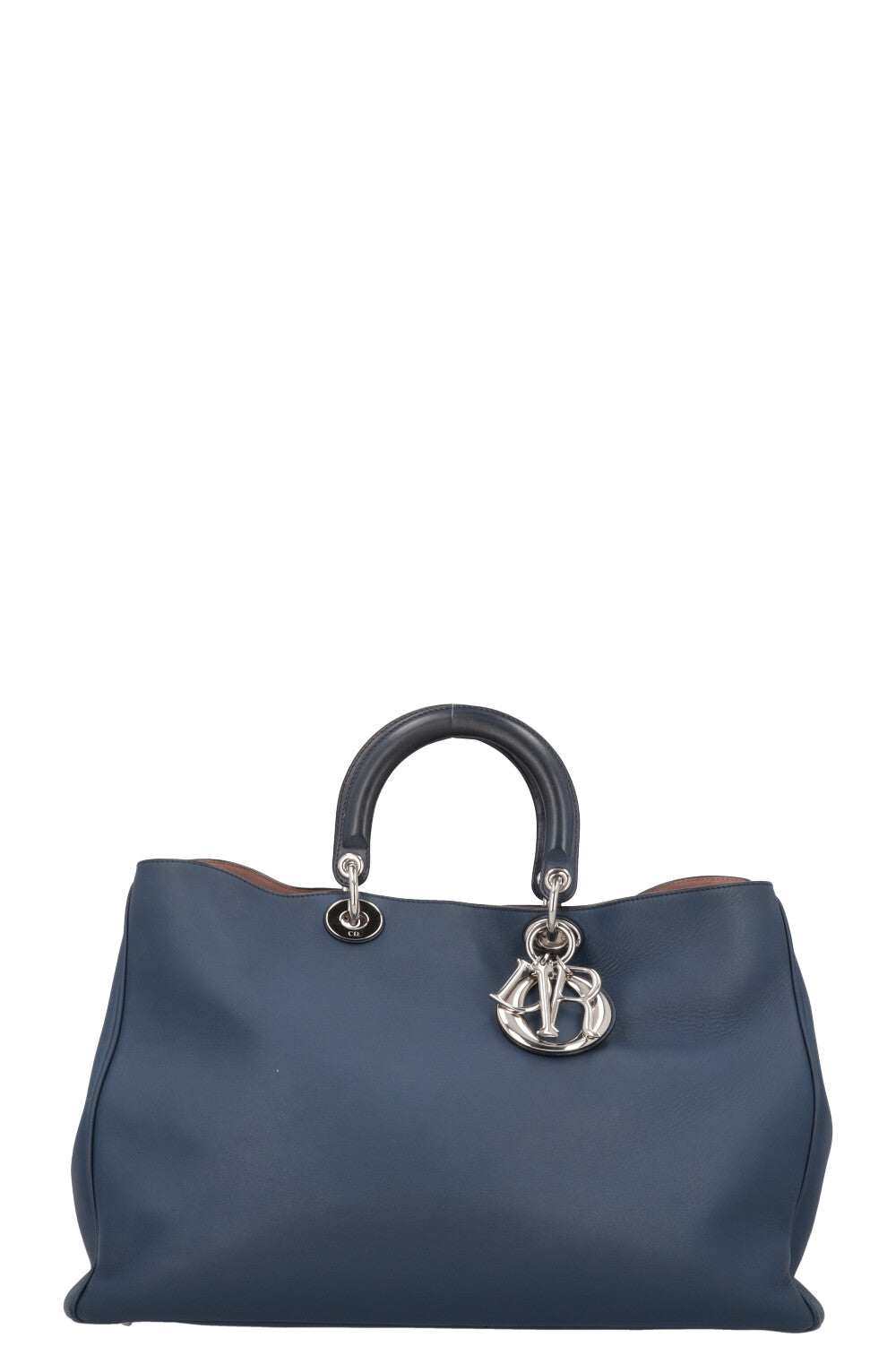 Christian Dior Diorissimo Bag Large Blue Rovelle Bags