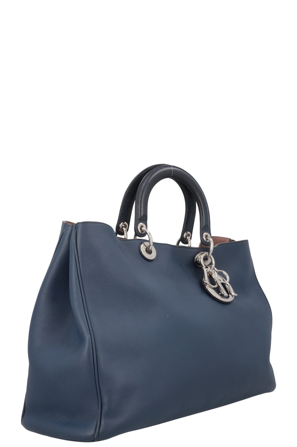 Christian Dior Diorissimo Bag Large Blue Rovelle Bags