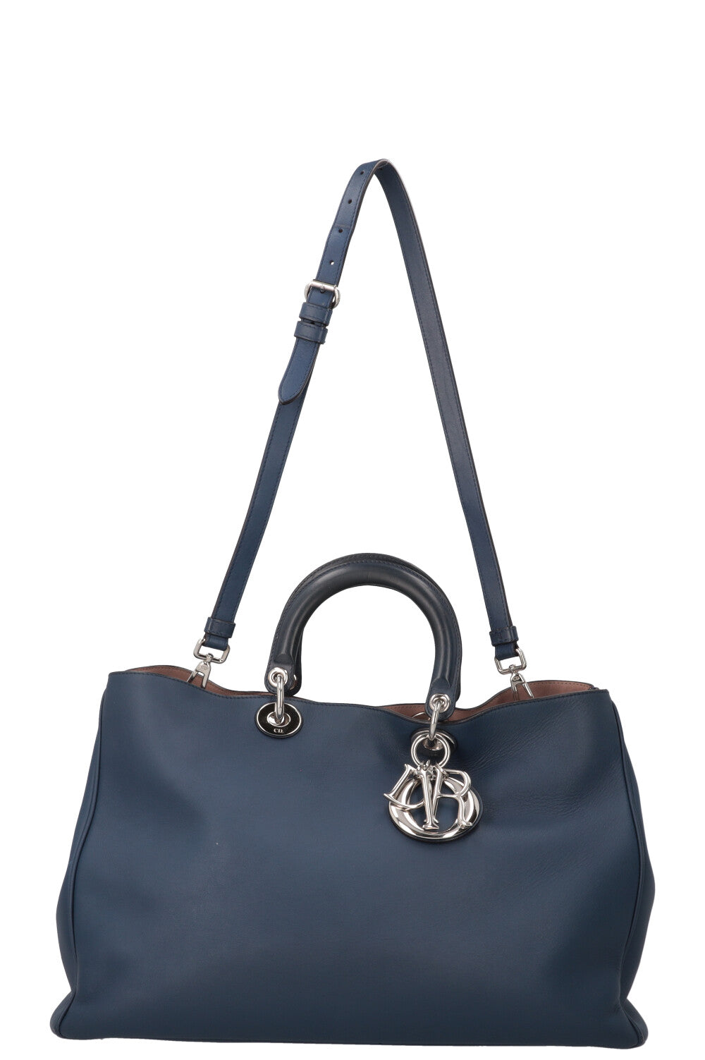 Christian Dior Diorissimo Bag Large Blue Rovelle Bags