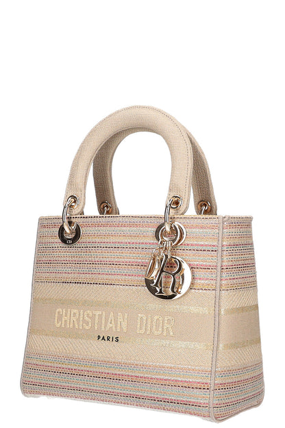 Dior Book Tote Lady Dior Canvas Tote Bag Rovelle Bags