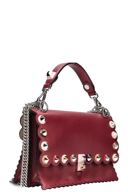 FENDI Kan I Medium Bag Burgundy Rovelle Bags