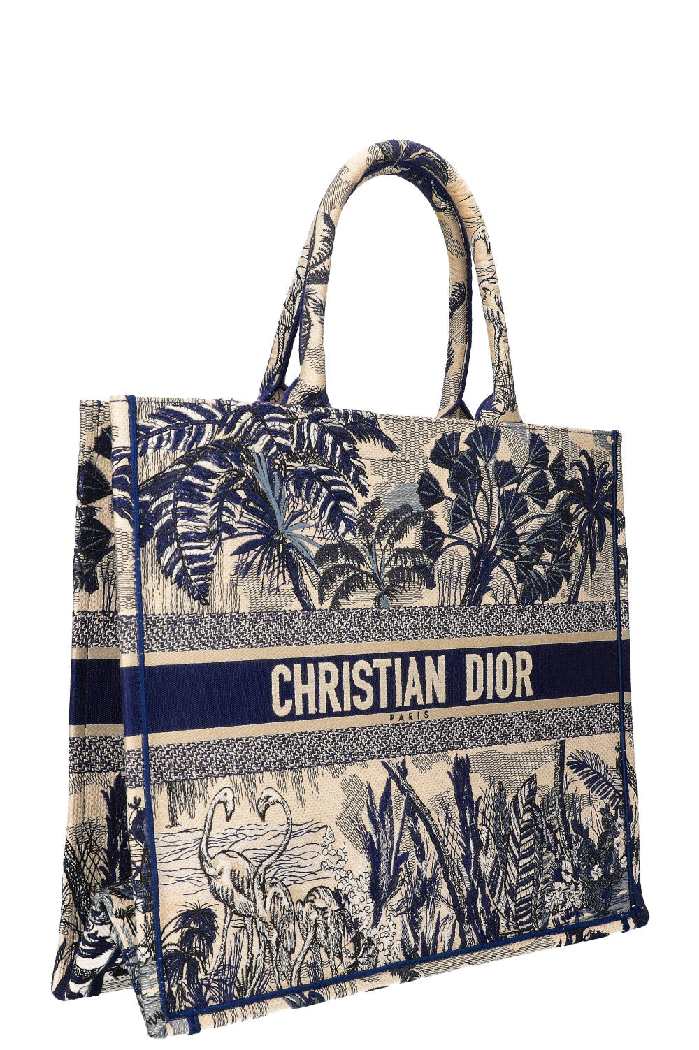 Dior Book Tote Canvas Tote Bag Rovelle Bags