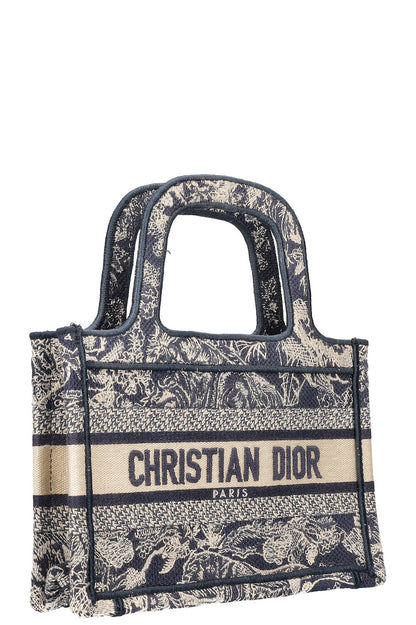 Dior Book Tote Mini Canvas Tote Bag Rovelle Bags