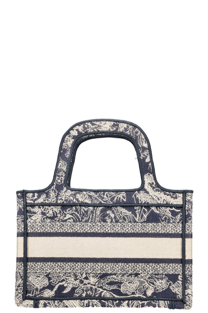 Dior Book Tote Mini Canvas Tote Bag Rovelle Bags