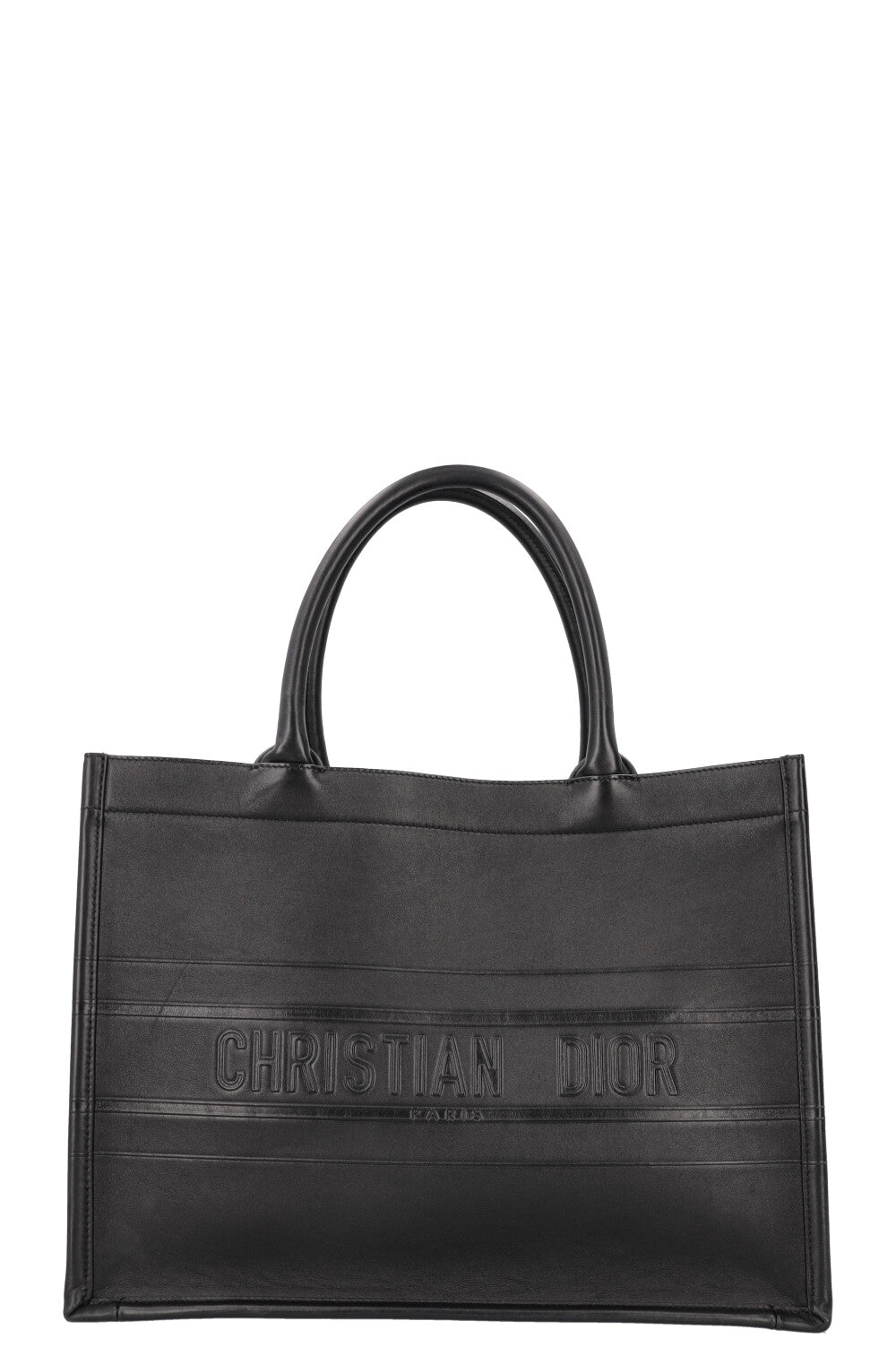 Christian Dior Book Tote Medium Black Rovelle Bags