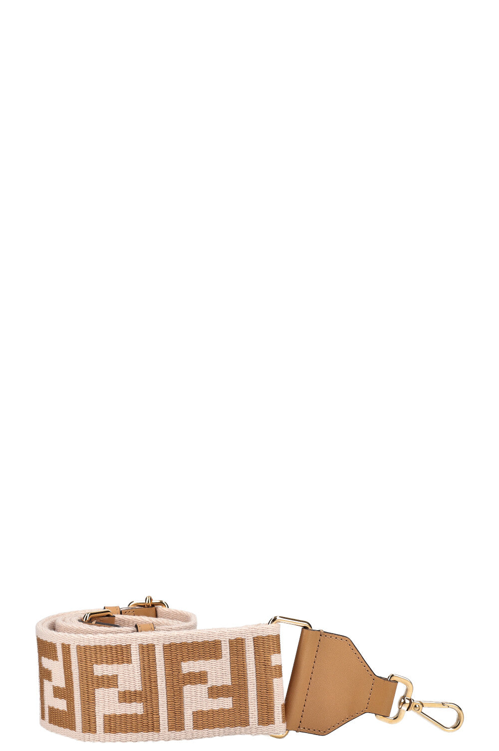 FENDI Strap You Shoulder Strap Beige & Powder Rovelle Bags