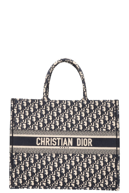 Dior Book Tote Oblique Blue Tote Bag Style 17 Rovelle Bags