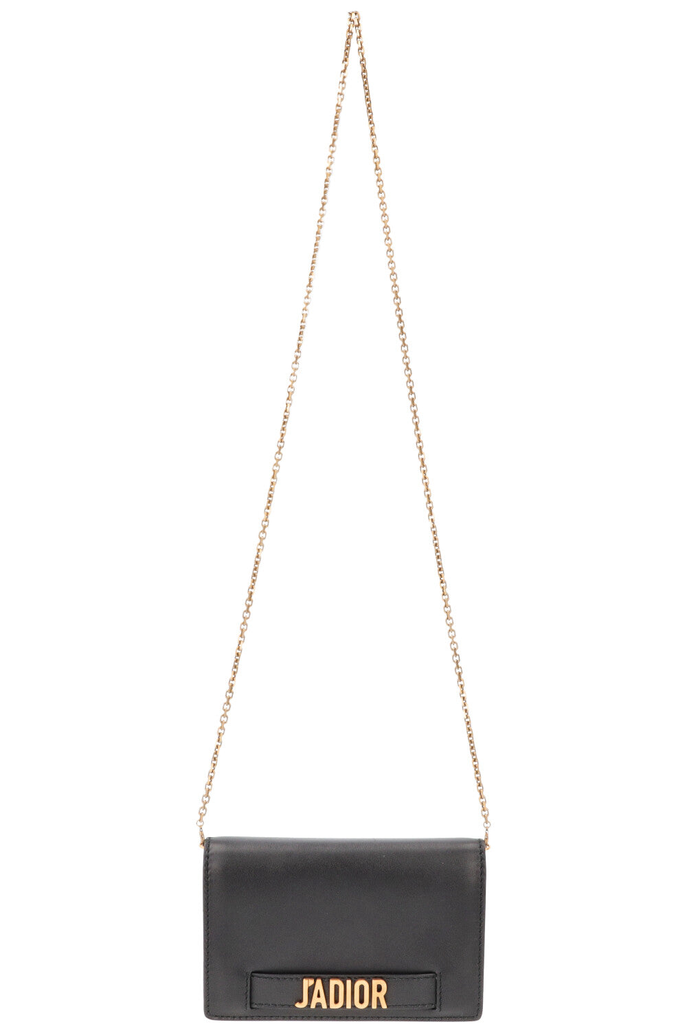 Christian Dior J Adior Crossbody Bag Leather Black Gold Rovelle Bags