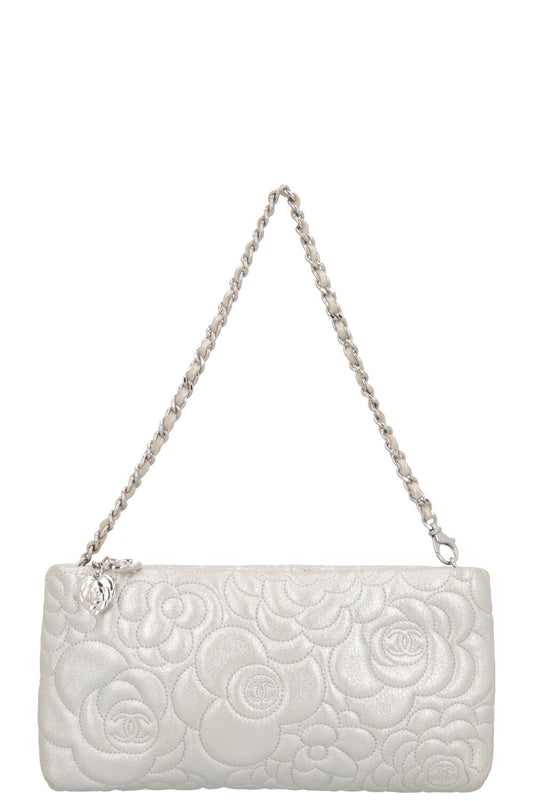 Chanel Silver Luxury Handbag Rovelle Bags