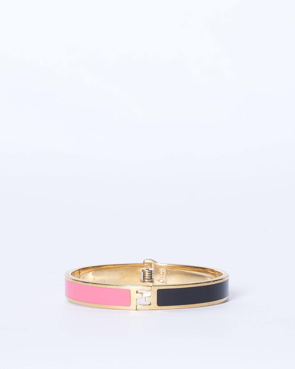 Fendi Pink & Black Bracelet Rovelle Bags