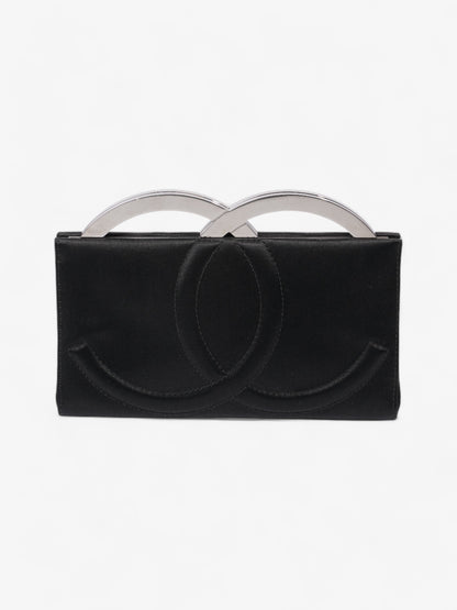 Chanel Luxury Satin Black Clutch Rovelle Bags