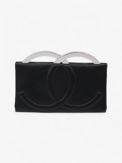 Chanel Luxury Satin Black Clutch Rovelle Bags