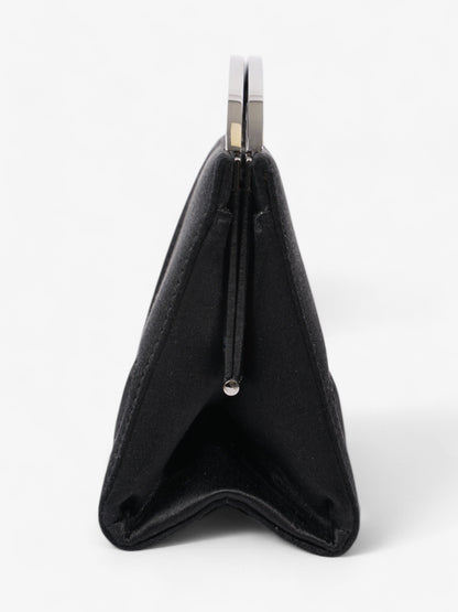 Chanel Luxury Satin Black Clutch Rovelle Bags