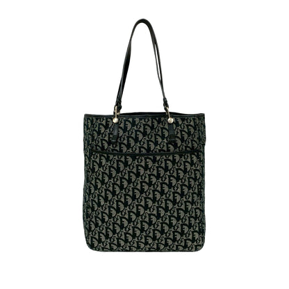 Dior Diorissimo Canvas Black Tote Bag Rovelle Bags