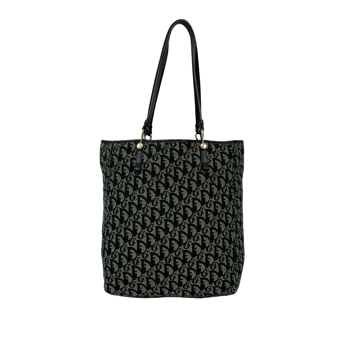 Dior Diorissimo Canvas Black Tote Bag Rovelle Bags
