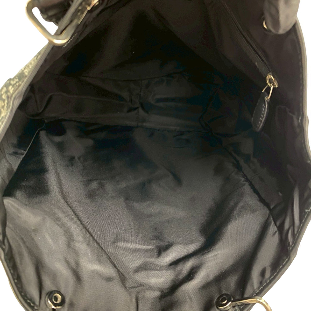 Dior Diorissimo Canvas Black Tote Bag Rovelle Bags