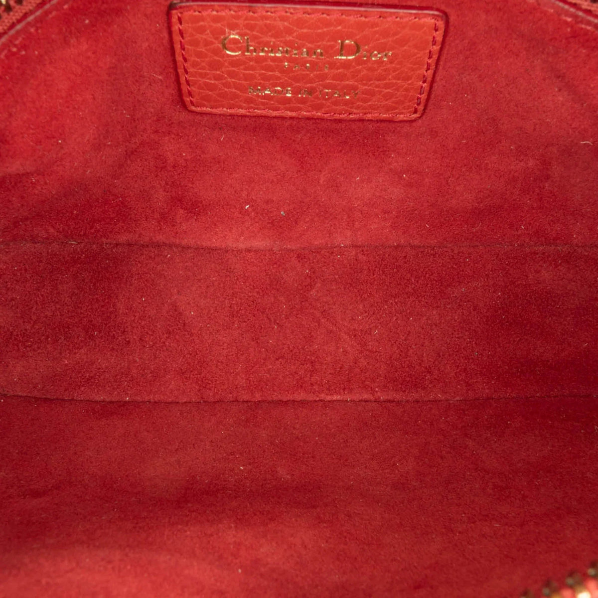 Red Dior Leather Jadior Camera Bag Rovelle Bags