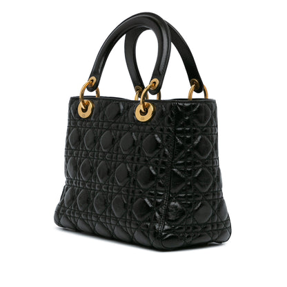 Dior Lady Dior Quilted Leather Handbag Rovelle Bags