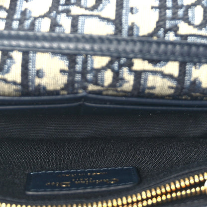 Christian Dior Oblique 30 Montaigne 2-In-1 Pouch Blue Rovelle Bags